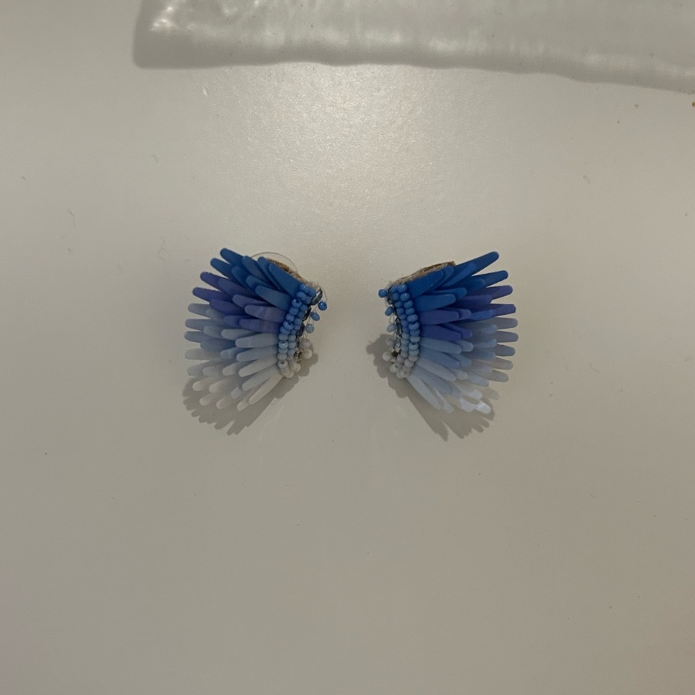 Mignonne Gavigan Ombre Blues Mini Madeline Earrings